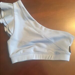 Tiger Friday One-Shoulder Ruffle Top